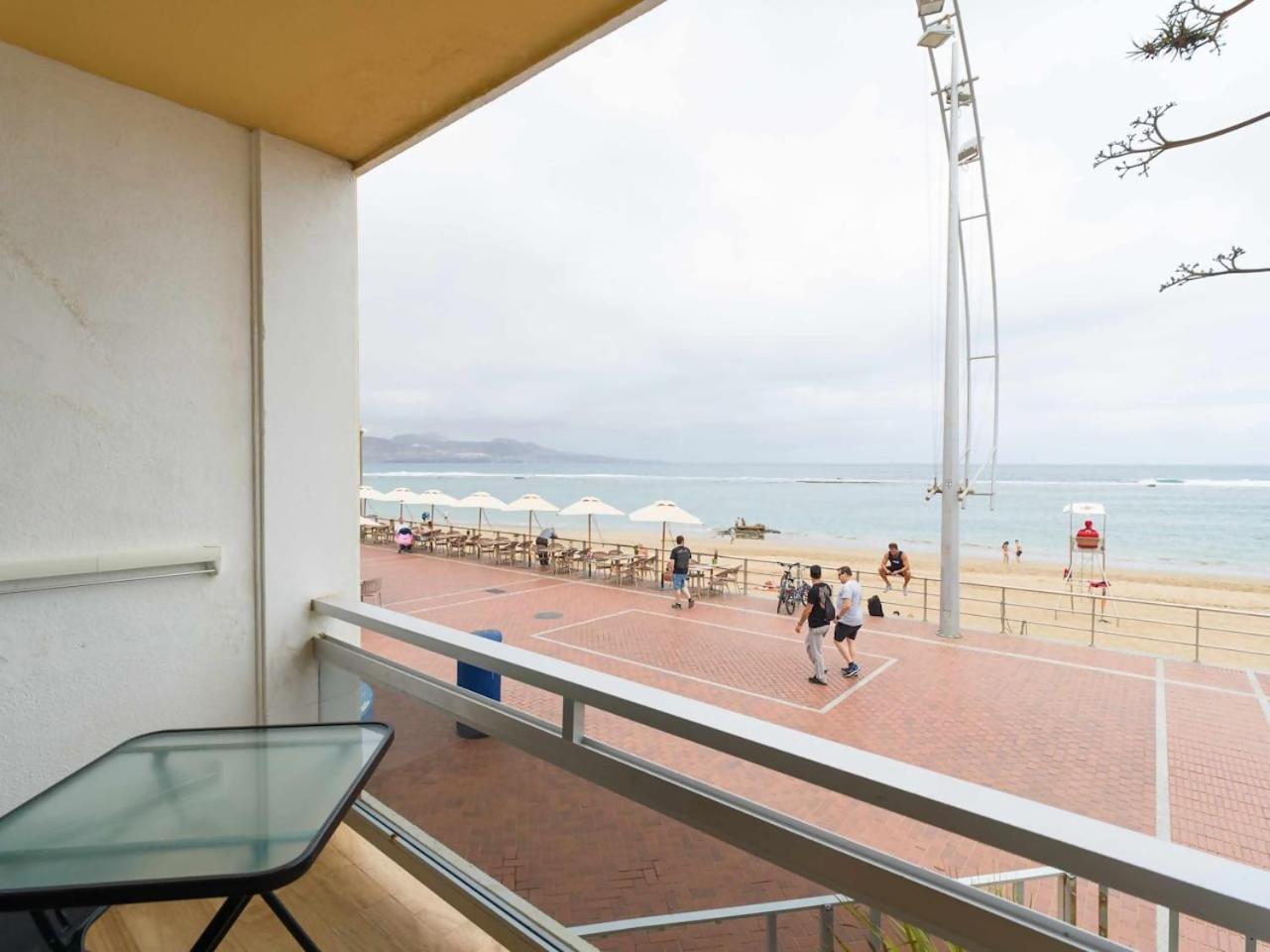 大加那利岛拉斯帕尔马斯Marsin Playa Terrace Sea Front View公寓 外观 照片