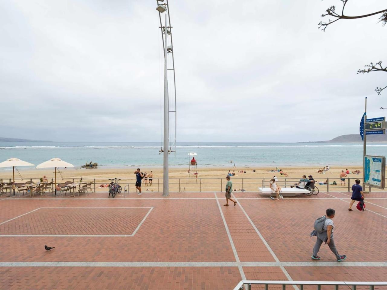 大加那利岛拉斯帕尔马斯Marsin Playa Terrace Sea Front View公寓 外观 照片