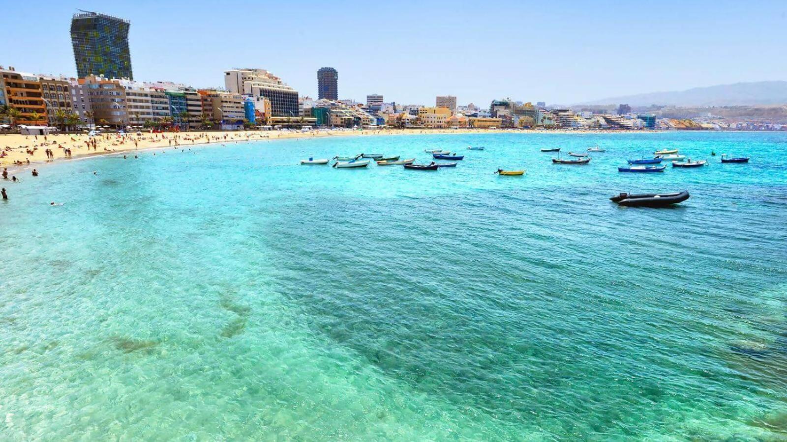 大加那利岛拉斯帕尔马斯Marsin Playa Terrace Sea Front View公寓 外观 照片